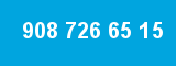 908 726 65 15 908 726 65 15